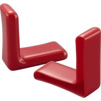 岩田製作所 IWATA 保護キャップ Lアングル(R付)用 (10個入) 赤 HLREL50X6-P 1袋(10個) 688-5323（直送品）