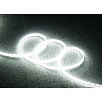 富士倉 両面発光LEDロープライト 5M 白色 FRL-W5M-W 1巻 687-5616（直送品）