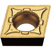 三菱 M級インサート 鋼 P種 ISOインサート ポジ 80°菱形 中切削 穴付き7°ポジティブ MC6135 CCMT09T304-MW（直送品）