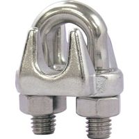 ダイドーハント DAIDОHANT ステンレス ワイヤークリップ M8 (A)9.5×(B)39×(C)21mm 10101914 1個（直送品）