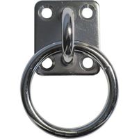 DAIDОHANT ステンレス リングプレート 5×35 (φ)5×(A)34×(B)30×(C)30mm 10102010 1個（直送品）