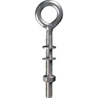 DAIDОHANT ステンレス ロングアイボルト 6mm (A)16.5×(B)59×(C)54×(D)5.2mm 10104220 1個（直送品）