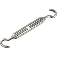 DAIDОHANT ステンレス ターンバックル 両フック M8 (A)185×(B)263×(C)13mm 10101903 1個（直送品）