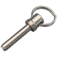 東京パーツセンター ラクテム ボールロックピン ショートタイプ φ6ー10 LPSS6-10 1個 689-3517（直送品）