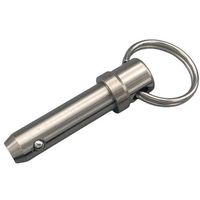 東京パーツセンター ラクテム ボールロックピン ショートタイプ φ8ー10 LPSS8-10 1個 689-3523（直送品）