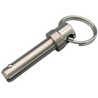 東京パーツセンター ラクテム ボールロックピン ショートタイプ φ10ー10 LPSS10-10 1個 689-3510（直送品）