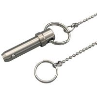 東京パーツセンター ラクテム ボールロックピン 脱落防止チェーン付 φ8ー15 LPSSC8-15 1個 689-3463（直送品）