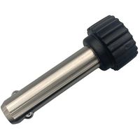 東京パーツセンター ラクテム ボールロックピン ショートノブタイプ φ10ー50 LPSSN10-50 1個 689-3529（直送品）