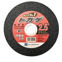 松永トイシ トカゲ 切断砥石 125x2.5x20 2905303 1セット(100枚:10枚×10枚) 686-6594（直送品）