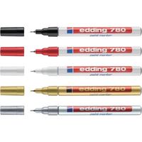 edding 780ペイントマーカー(極細)緑 EDD-780-GN 1セット(100本:10本×10本) 686-1717（直送品）