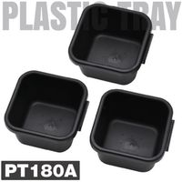 ワールドツール アストロプロダクツ AP プラスチックトレーPT180A(3個入) 2003000011807 1組 679-0237（直送品）