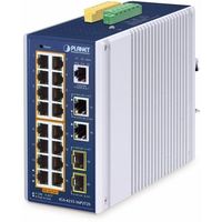 産業用マネージドギガビットイーサネットスイッチSFPポートツキ IGS-4215-16T2S 1個（直送品）
