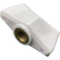 東京パーツセンター ラクテム ナイロン蝶ナット 白 M5 BNNW5 1個 679-9771（直送品）