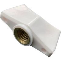 東京パーツセンター ラクテム ナイロン蝶ナット 白 M8 BNNW8 1個 679-9766（直送品）