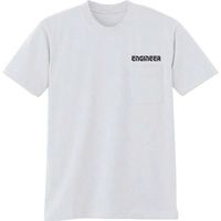 エンジニア ENGINEER エンジニアTシャツ 白 S ENG-10S 1着 679-3503（直送品）