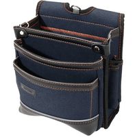 ジェフコム JEFCOM アルトモデル 腰袋(3段式) ARJ-864-DB 1個 679-6636（直送品）