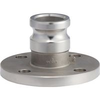 TOYOX カムロック アダプター フランジ ステンレス 633ーLAS 1ー1/2インチ SST 633-LAS-1-1/2-SST 1個（直送品）