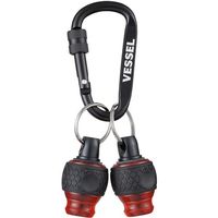 ベッセル VESSEL QBー22K2GRE ボールクイックキャッチャー2個組 ギャラクシー赤 1セット 679-8372（直送品）