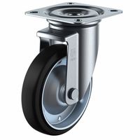 ユーエイ ユーエイキャスター(産業用重荷重) 自在車(ダブルベアリング) プレート式 PMS型 PMSー200APU 1台（直送品）