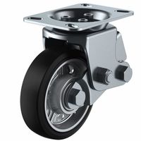 ユーエイ ユーエイキャスター(牽引向け) 固定車 プレート式 SKYー2R型 SKYー2R200APUーBー1 1台（直送品）