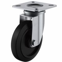 ユーエイ ユーエイキャスター(ステンレス仕様) 自在車(ダブルベアリング) プレート式 SUSーJ型 SUSーGUJー130 1台（直送品）