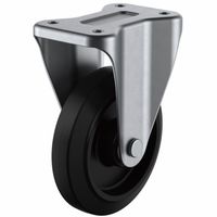 ユーエイ ユーエイキャスター(ステンレス仕様) 固定車 プレート式 SUSーK型 SUSーNKー150 1台（直送品）