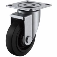 ユーエイ ユーエイキャスター(ステンレス仕様) 自在車(ダブルベアリング) プレート式 SUSーSJ型 SUSーSJー100N 1台（直送品）