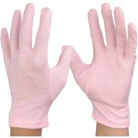 ウインセス WINCESS 綿スムスマチ無し手袋 ピンク LL (12双入) 1001-C10-SP6-LL 1袋(12双)（直送品）