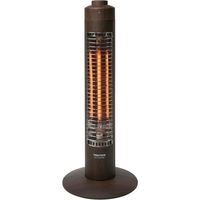 千住 TEKNOS スリムカーボンヒーター CH-313M(DB) 1セット(4台) 686-1446（直送品）