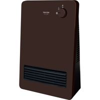 千住 TEKNOS セラミックファンヒーター TS-1271(DB) 1セット(4台) 686-1440（直送品）