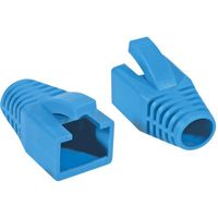 ジェフコム JEFCOM モジュラープラグカバー MJC-880BL 1パック(25個) 686-0085（直送品）