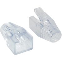 ジェフコム JEFCOM モジュラープラグカバー MJC-880CL 1パック(25個) 686-0083（直送品）