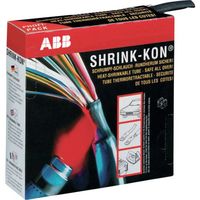 ABB シュリンクコン 熱収縮チューブ Shrinkーkon(シュリンクコン)一般用カラーボックスタイプ 黒 PKG1204-0-D 1巻（直送品）
