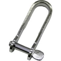 水本機械製作所 水本 ステンレス ロング板シャックル 長さ51mm内幅15mm A-3125 1個 689-1883（直送品）