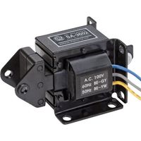 国際電業 ソレノイド ACソレノイド 中型 PUSHーPULL SA-3602 100V 1個 687-9406（直送品）
