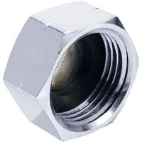 麻場 ノズル用部品 角キャップ メッキ付き G3/8 450037280 1個 680-7592（直送品）