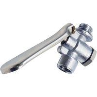 麻場 レバーコック S型(M10P1.0) 450012180 1個 680-6090（直送品）