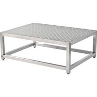 クラフトワーク ステンレス作業用踏台 溶接一体型 SUSF1-604030 1台 685-3914（直送品）