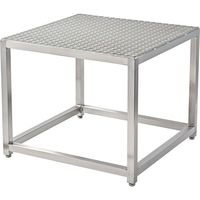 クラフトワーク ステンレス作業用踏台 溶接一体型 SUSF1-606050 1台 685-3918（直送品）