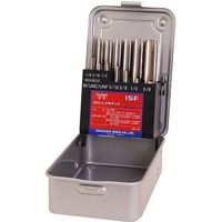 イシハシ精工 IS HSSハンド中タップセット ユニファイねじ HHTUNCF-14S 1セット(14本) 681-5489（直送品）
