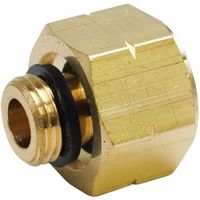 麻場 異径金具 M10P1.0×G1/4 450006370 1個 680-0158（直送品）