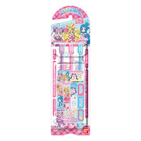 バンダイ こどもハブラシ3本セット キミとアイドルプリキュア♪ 50g 4570118048516 1セット(3本×6)（直送品）