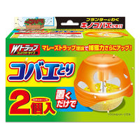 ライオンケミカル Wトラップ コバエとり 2個入り 4900480228412 1セット(2個×6)（直送品）