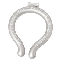 【LAKOLE/ラコレ】 アイスネックリング(L) シルバー