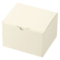 ヘッズ 無地オフホワイトギフトボックス-4 外寸：W163×D140×H110mm MOW-GB4 1セット（1袋（10枚入）×10）