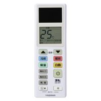 ヤザワコーポレーション ソーラーエアコンリモコン RC26W 1個