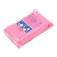 キッチンスポンジ 落ちますポンジ 大 抗菌 ピンク 日本製 1個 丸善化工