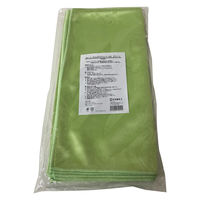 マイクロファイバークロス ウィンドウワイパー40 40cm×40cm グリーン 1袋（10枚入）丸善化工