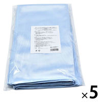 マイクロファイバークロス ウィンドウワイパー40 40cm×40cm ブルー 1セット（1袋（10枚入）×5）丸善化工