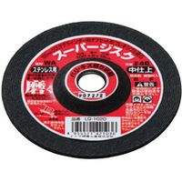 ナニワ研磨工業 ナニワ スーパージスク <ステンレス用> 4型 WA #46 LQ-1020 1セット(20枚) 689-1962（直送品）